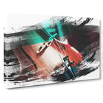 Cello Instrument (1) V2 Canvas Print for Living Room Bedroom Home Office Décor, Wall Art Picture Ready to Hang, 30 x 20 Inch (76 x 50 cm)