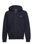 Polo Ralph Lauren Double-Knit Full-Zip Hoodie Marinblå