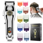 HATTEKER Mens Hair Clippers Electric Hair Cutter Professional Trimmer Clippers