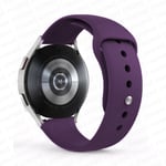 (Galaxy kello 46mm syvä violetti)ranneke Samsung Galaxy kellolle 4/4 Classic/5/5 pro/3/46mm/42mm/Active 2 Gear S3 Silikonirannekoru Huawei GT 2/pro ranneke|Kellorannekkeet|