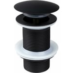 Rabais de dédouanement 970% Bonde de Lavabo Noir sans Trop Plein, Bonde de Lavabo Pop Up Universel Anti-Blocage Résistant à la Corrosion Bonde de Vidage Laiton Automatique, Accessoires pour Cuisines,