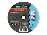 Metabo Novorapid Tf 41 - Skjæreplate - For Metall, Rør, Profiles, Inox Steel, Sheets - 230 Mm - Grovkorn: A46