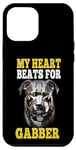 Coque pour iPhone 13 Pro Max My Heart Beats for Gabber Uptempo Speedcore