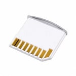 CHENYANG Micro SD TF to SD Card Kit Mini Adaptor for Extra Storage Macbook Air / Pro / Retina White