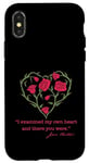 iPhone X/XS I EXAMINED MY OWN HEART AND THERE YOU WERE Austen Emma Meme Case