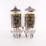 2 x tubes Tesla EF86. PROD des années 1970. 83/80 % PAIRE ASSORTIE. 11. CH115