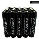 20 X Piles Rechargeables Panasonic Eneloop PRO AAA 930mAh HR03 Haute NiMH Accu