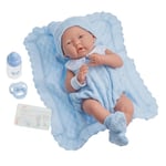 JC TOYS - La Newborn - 18054 - Poupée et Mini-Poupée - Bleu