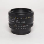 Nikon Used AF Nikkor 50mm f/1.8D Standard Prime Lens