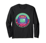 8-Bit Enthusiast Pixel Video Game Retro Arcade Machine Gamer Long Sleeve T-Shirt