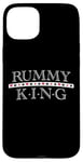 Coque pour iPhone 15 Plus Lecteur de cartes Rummy King Gin Rummy Graphic