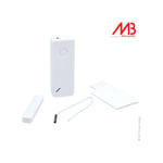 Microbatt - mb Security - Détecteur d'ouverture de porte mb Security Openwind pour Alarm@home