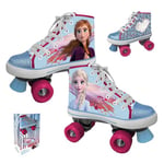 Disney Reine des Neiges II Patins à roulettes avec Paillettes pivotantes pour Fille, Multicolore, 35-36