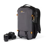 Lowepro Trekker Lite Bp 150, Camera Backpack With Removable Camera Insert, With Accessory Strap System, Camera Bag For Mirrorless Camera, Compatible With Sony Alpha 6000, Grey