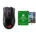 ASUS ROG Gladius II Wireless Gaming Mouse + Xbox Game Pass for PC