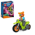 LEGO® City Stuntz 60356 Bear Stunt motorcykel, leksaksfordon, presentidé Vit