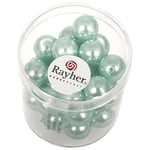 Rayher 14403404 Renaissance Verre Perles de cire, 10 mm ø, boîte 35 pièces, T