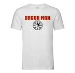 T-Shirt Homme Col Rond Bagua Man Iron Super Héros Parodie Film Series