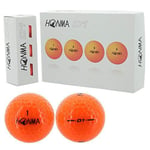 Honma Golf golf Ball NEW D1 BT-1801 Orange 1 Dozen (12) ORANGE