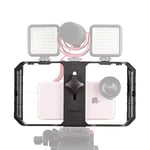 ULANZI U-Rig Pro Smartphone Video Rig – Support de stabilisation pour téléphone vidéo Prise de Vue pour Appareil vidéo – Universel pour iPhone et Samsung Noir