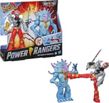 Red Ranger Vs Doomsnake Box 2 Figure Action 18cm Power Rangers Dino Fury Hasbro