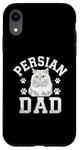 Coque pour iPhone XR Persian Dad Persian Long Hair