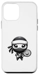 Coque pour iPhone 12 mini Squash mignon de jeu de court de tennis Ninja