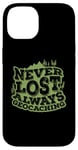 Coque pour iPhone 14 Jamais perdu toujours geocaching