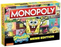 SpongeBob SquarePants Meme Edition Monopoly Board Game 2-6 Players