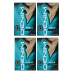 4x Denim Aqua After Shave Lotion 100ml