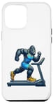 Coque pour iPhone 12 Pro Max Gorilla Running sur tapis de course Fitness Gym Entraînement