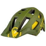 Endura Single Track MTB Helmet - Olive Green / Small Medium Small/Medium