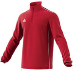 Adidas Kid's Core 18 Training Top, Power Red/White, 7/8 Years Manufacturer size:S)