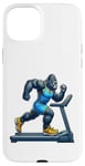 Coque pour iPhone 15 Plus Gorilla Running sur tapis de course Fitness Gym Entraînement