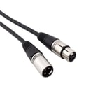 2m câble xlr microphone principal mâle à femelle ligne stéréo prises adaptateur audio cable803