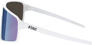 Bliz P001S Sportglasögon White w/ Grey Blue Mirror