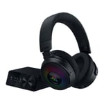 Razer Kraken V4 Pro Wired / Wireless Headset, Black, TriForce 40mm Drivers, Retr