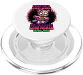 I May Be A Bad Girl But I'm A Damn Good Kitty Cat Funny Cats PopSockets PopGrip for MagSafe