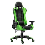 FTFTO Home Accessories Game Chair Ergonomic Rotating Office Computer Desk And Chair Computer Chair Heavy Reclining High Back for Office Use Green