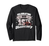 15th Wedding Anniversary Celebrating 15 Years Matching Gift Long Sleeve T-Shirt