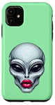 iPhone 11 Alien with Full Beautiful Lips Case