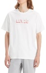 Levi's Men's Ss Relaxed Fit Tee T-Shirt, Headline Drop Shadow, S