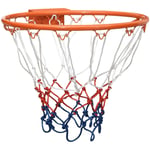 Basketring vidaxl - Orange stål ø 39 cm vit, röd, blå nylon