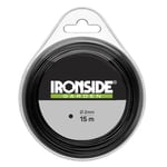 Ironside 500361 Trimmertråd 15 m 2,4 mm