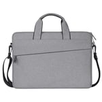 ZYDP Laptop Case Bag Business Crossbody Handbag Sleeve Case Cover Shoudler Bag for Notebook Computer Tablet Laptop/Ultrabook/HP/Acer/Macbook/Asus/Lenovo/ (Color : Gray, Size : 14.1inches)