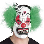 Boland Masque en latex Horreur Clown avec cheveux