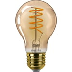 10 st Master Value LED Standard Dimbar 4W E27 A60 Guld Spiral 250lm