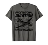 Avionics Cockpit Aviation - Flight Engineer T-Shirt