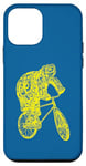 Coque pour iPhone 12 mini Vélo Tortue Drôle Biker Reptile Vélo Cool Bike