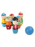 Small Foot Wooden Bowling Set Pirate Throwing Game